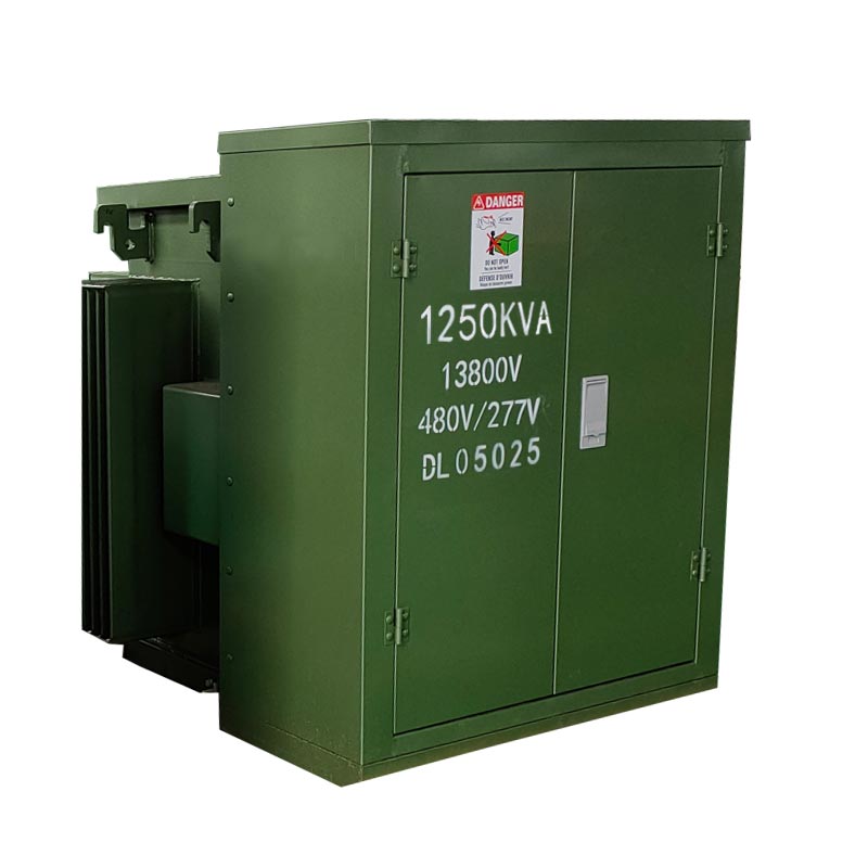 Kolmefaasiline padjale paigaldatav trafo